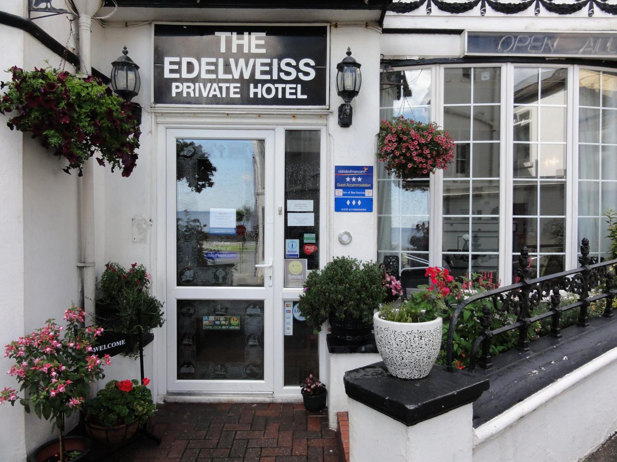 Edelweiss Guest House Douglas Bagian luar foto